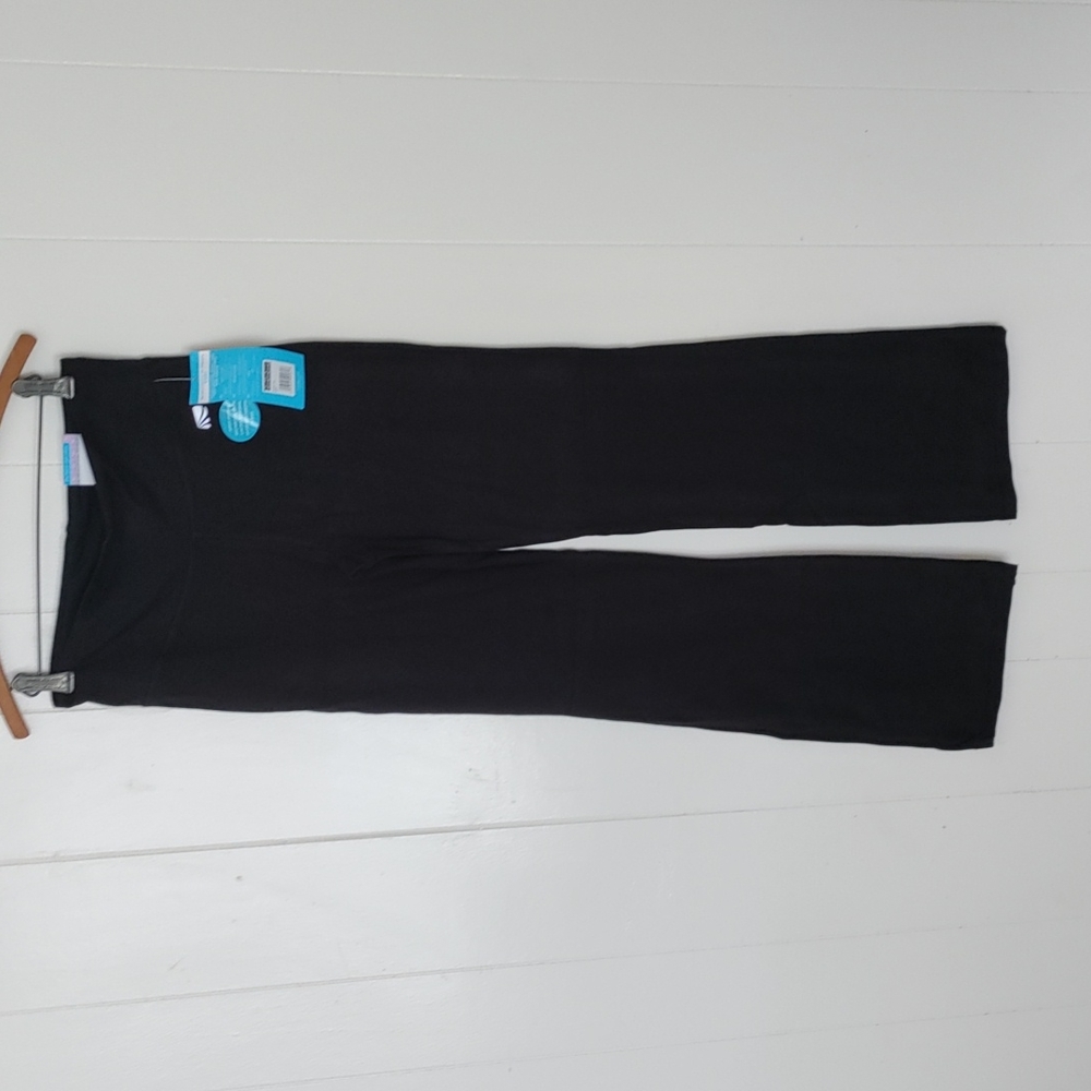 Marika Audrey tummy control yoga pants leggings shape enhancing Black boot cut